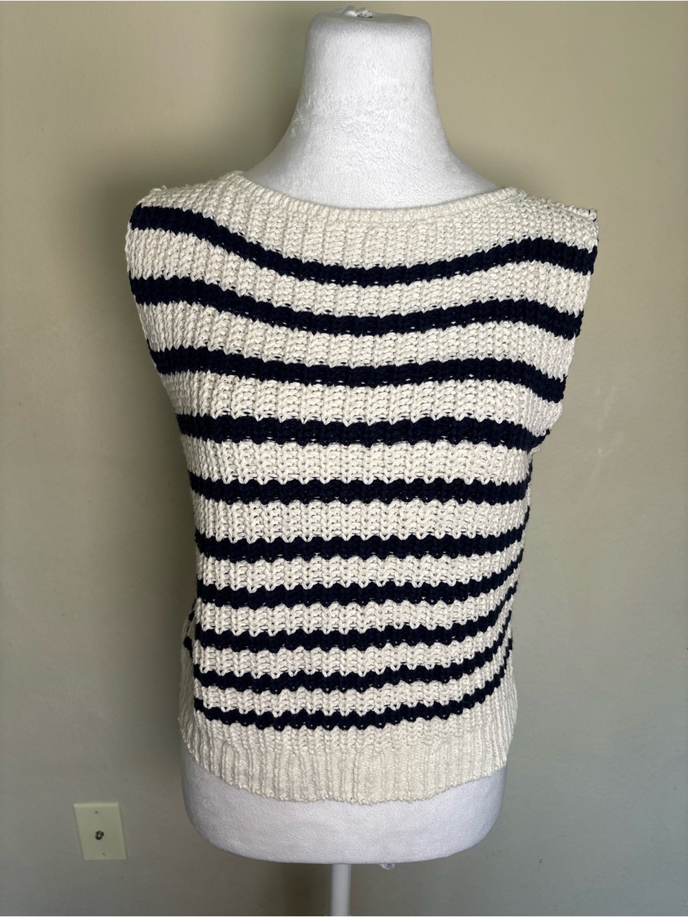 Abercrombie & Fitch Women’s Nautical Sweater Vest Tank Size XS